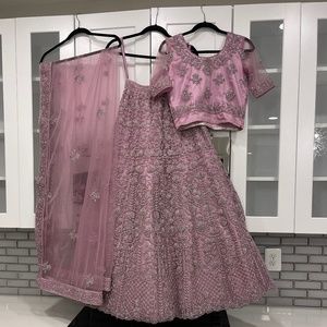 Gorgeous Lilac Lehenga Choli